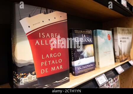 AmazonBooks su West 34th Street, New York, Stati Uniti d'America Foto Stock