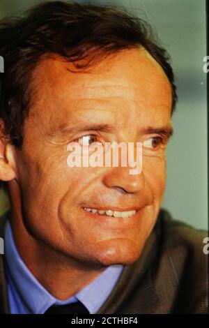 Ritratto di Jean-Claude Killy, Charbonnières-les-Bains, Francia Foto Stock