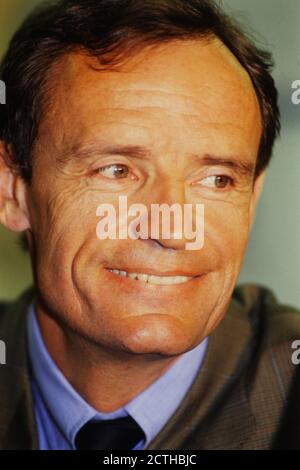 Ritratto di Jean-Claude Killy, Charbonnières-les-Bains, Francia Foto Stock