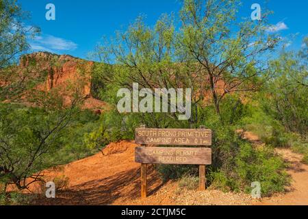 Texas Plains Trail, Briscoe County, Quitaque, Caprock Canyons state Park e Trailway Foto Stock