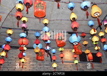 Pechino, Pechino, Cina. 24 Settembre 2020. BeijingÃ¯Â¼Å'CHINA-una mostra di antichi mestieri cinesi si tiene nella Prefettura di Heping, Pechino, 19 settembre 2020. Credit: SIPA Asia/ZUMA Wire/Alamy Live News Foto Stock
