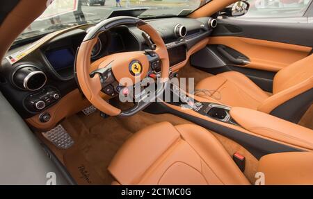 Mostra di auto a Charlotte, NC nel 2019 Foto Stock