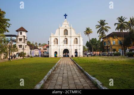 India, Kerala, Cochin - Kochi, Chiesa di nostra Signora della speranza sull'isola di Vipin Foto Stock