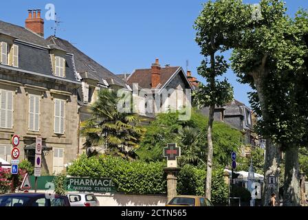 Boulevard Maréchal Lyautey a Brive-la-Gaillarde, Francia Foto Stock