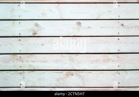 Sfondo bianco e nero di tavole di legno vuote Foto Stock