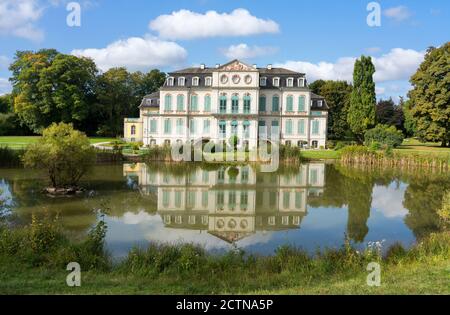 Schloss Wilhelmsthal, Palazzo Wilhelmsthal, Calden, Assia, Germania, Europa Foto Stock