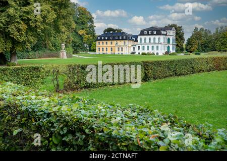 Schloss Wilhelmsthal, Palazzo Wilhelmsthal, Calden, Assia, Germania, Europa Foto Stock