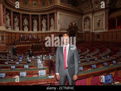 ABSHIR ADEN FERRO CANDIDATO ALLE ELEZIONI PRESIDENZIALI SOMALE Foto Stock