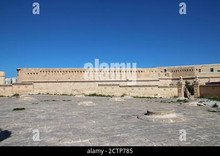 forte di saint-elmo a la valletta (malta) Foto Stock