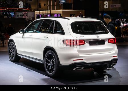 Mercedes-Benz GLC 300 4MATIC al Salone Internazionale dell'automobile di Ginevra. Ginevra, Svizzera - 5 marzo 2019. Foto Stock