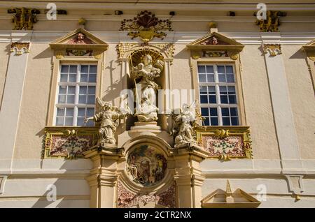 Abbazia di Zwettl - Stift Zwettl è un monastero cistercense situato a Zwettl, nella bassa Austria, nella diocesi di San Pölten. Foto Stock