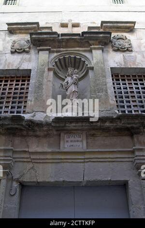 Caravaca de la Cruz, España, Hiszpania, Spagna, Spagnolo, Convento de Madres Carmelitas Descalzas, Convento delle madri Carmelitane Scalze Foto Stock