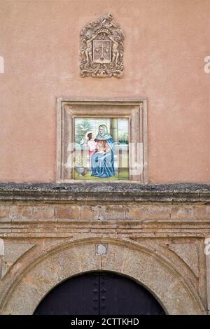 Villanueva de la Jara, España, Hiszpania, Spagna, Spagnolo; Convento de las Carmelitas Descalzas, Convento dei Carmelitani Scalzi Foto Stock