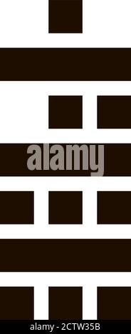 Icona del vettore di gioco interattivo per bambini Illustrazione Vettoriale