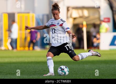 Podgorica, Montenegro. 22 settembre 2020. Felicitas Rauch della Germania in azione. Credit: Nikola Krstic/Alamy Live News Foto Stock