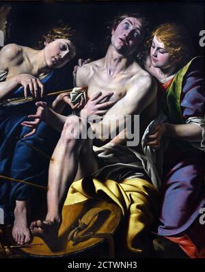 Il Cristo morto ha pianto 1604 Annibale Carracci 1560 - 1609 Italia Italiano Foto Stock