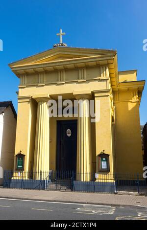 Inghilterra, Herefordshire, Hereford, chiesa cattolica di San Francesco Saverio Foto Stock