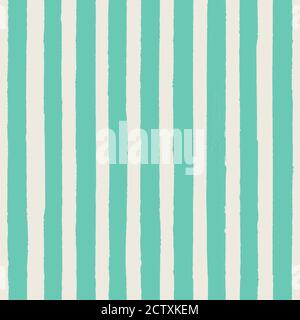 Sfondo a strisce di colore rosso chiaro vintage. Vecchia carta invecchiata con inchiostro mano tirata a strisce tessitura infinita. Motivo senza giunture di tendenza verticale. Per tessuto, Foto Stock