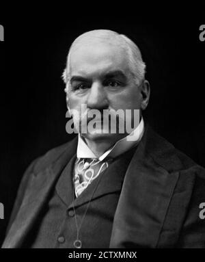 J. P. Morgan. Ritratto del banchiere e finanziere americano, John Pierpont Morgan Sr. (1837-1913), c.1903 Foto Stock