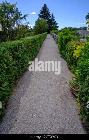 Stanjel, Slovenia, giardino della Ferrari Foto Stock