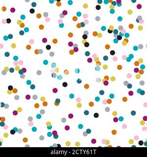 Pattern astratto con forme geometriche a trama Illustrazione Vettoriale