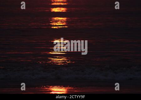 PUESTA DE SOL Foto Stock