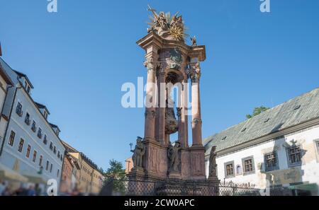 Colonna peste in slovacco Banska Stiavnica Foto Stock