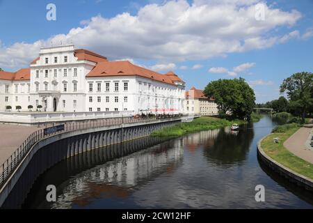 Il castello di Oranienburg Foto Stock