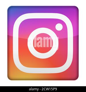 Icona del logo Instagram Foto Stock