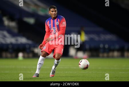 Thiago Silva di Chelsea durante la partita della Premier League ai Hawthorns, West Bromwich. Foto Stock