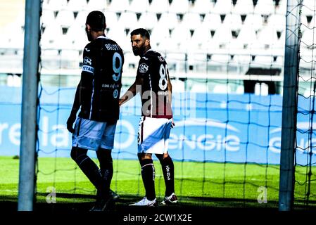 Torino, Italia. 26 Settembre 2020. Tomas Rincon del Torino FC durante la Serie A Football Match Torino FC vs Atalanta BC. Atalanta BC ha vinto nel 2-4 il Torino FC allo Stadio Olimpico Grande Torino di Torino. (Foto di Alberto Gandolfo/Pacific Press) Credit: Pacific Press Media Production Corp./Alamy Live News Foto Stock