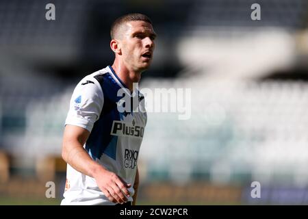 Torino, Italia. 26 Settembre 2020. Robin Gosens (Atalanta) durante Torino vs Atalanta, serie italiana UNA partita di calcio a Torino, Italia, Settembre 26 2020 Credit: Independent Photo Agency/Alamy Live News Foto Stock
