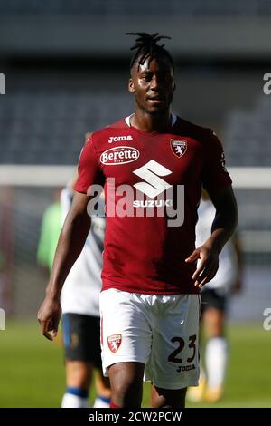 Torino, Italia. 26 Settembre 2020. Soaliho Meite (Torino FC) durante Torino vs Atalanta, serie italiana UNA partita di calcio a Torino, Italia, Settembre 26 2020 Credit: Independent Photo Agency/Alamy Live News Foto Stock