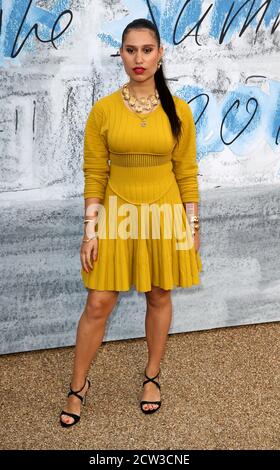 Raye partecipa al Summer Party 2019 alla Serpentine Gallery il 25 giugno 2019 a Londra, Regno Unito. Foto Stock