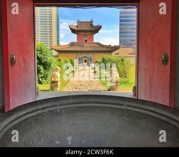 Museo del Tempio dei lama di Choijin a Ulaanbaatar, Mongolia Foto Stock