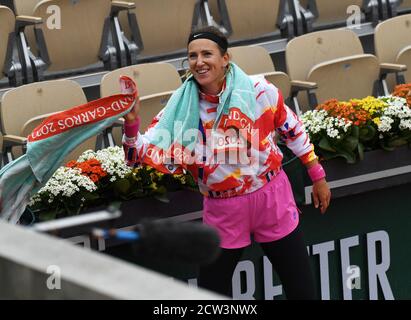 Parigi, Francia. 27 Settembre 2020. Roland Garros Parigi Francese aperto 2020 giorni 1270920 credito: Roger Parker/Alamy Live News Foto Stock