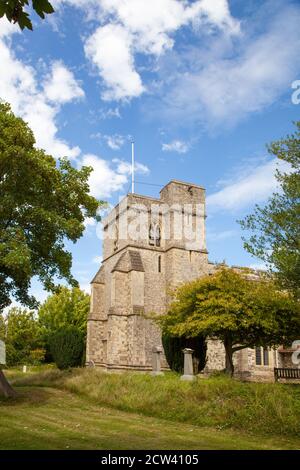 La chiesa di St Dunstan's nel villaggio di Buckinghamshire Monaci Risborough nel Chilterns Inghilterra Regno Unito Foto Stock