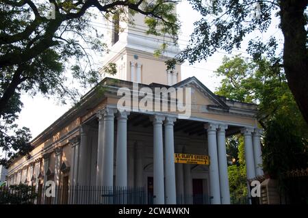 Chiesa di San Olav si trova a Serampore, Bengala Occidentale. Foto Stock