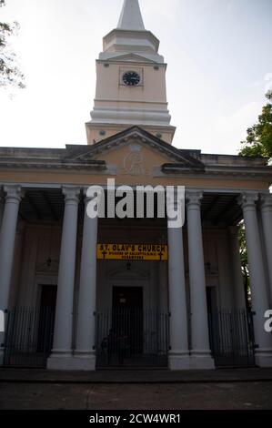 Chiesa di San Olav si trova a Serampore, Bengala Occidentale. Foto Stock