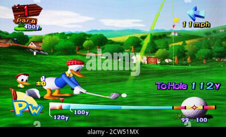 Disney Golf - Sony PlayStation 2 PS2 - uso editoriale solo Foto Stock