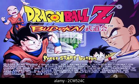 Dragonball Z Budokai - Sony PlayStation 2 PS2 - Editoriale utilizzare solo Foto Stock