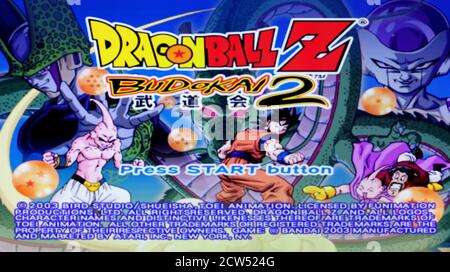 Dragonball Z Budokai 2 - Sony PlayStation 2 PS2 - Solo per uso editoriale Foto Stock