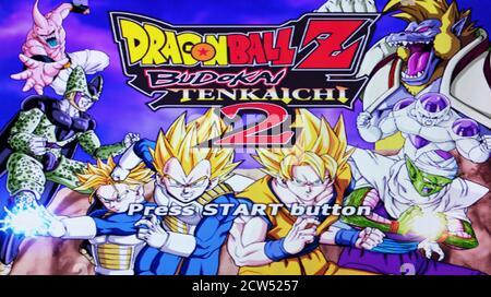 Dragonball Z Budokai Tenkaichi 2 - Sony PlayStation 2 PS2 - solo per uso editoriale Foto Stock