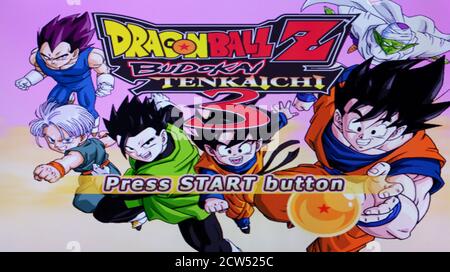 Dragonball Z Budokai Tenkaichi 3 - Sony PlayStation 2 PS2 - solo per uso editoriale Foto Stock