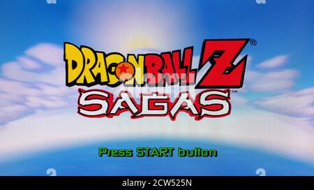 Dragonball Z Sagas - Sony PlayStation 2 PS2 - Editoriale utilizzare solo Foto Stock