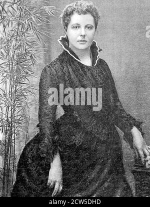 ANNIE BESANT (1847-1933) scrittore inglese e attivista per i diritti delle donne Foto Stock