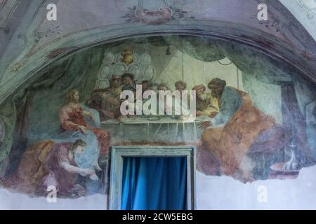 Il Monastero di Missaglia in Lombardia Foto Stock