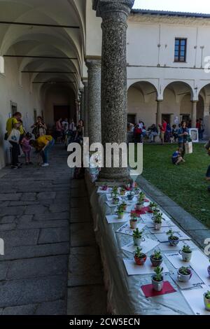 Il Monastero di Missaglia in Lombardia Foto Stock