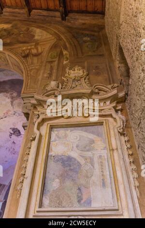 Il Monastero di Missaglia in Lombardia Foto Stock