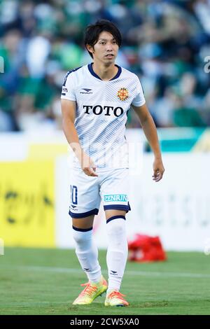 Ajinomoto Field Nishigaoka, Tokyo, Giappone. 27 Settembre 2020. Daigo Takahashi (Giravanz), 27 SETTEMBRE 2020 - Calcio/Calcio : 2020 J2 Lega match tra Tokyo Verdy 1-0 Giravanz Kitakyushu at Ajinomoto Field Nishigaoka, Tokyo, Giappone. Credit: Naoki Morita/AFLO SPORT/Alamy Live News Foto Stock